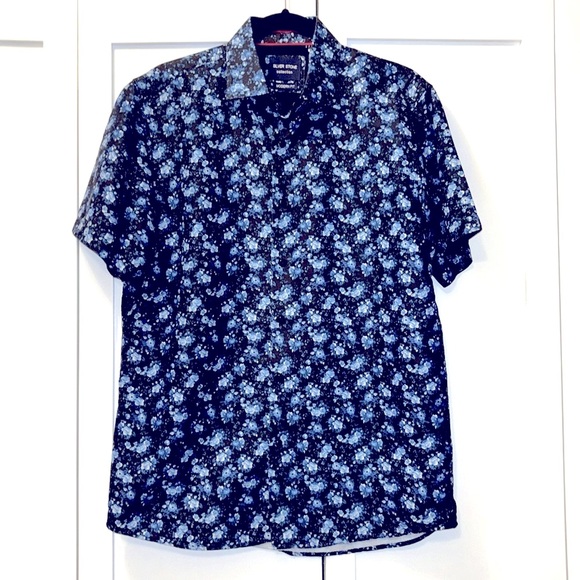 Silver Stone Collection Button Shirt Modern Fit, Size L - Picture 4 of 6